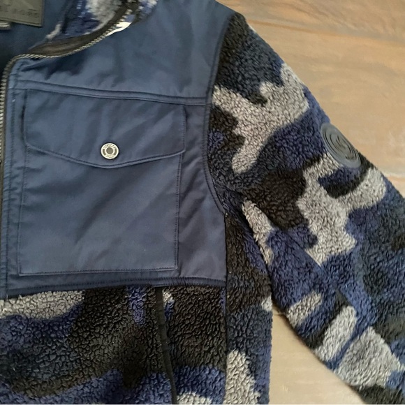 Michael Kors Kamo pattern full zipper hoodie jacket men’s size M - Picture 3 of 11